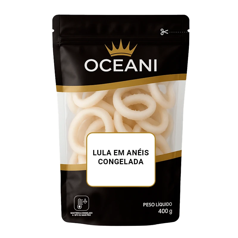 Anéis de Lula Oceani 400g