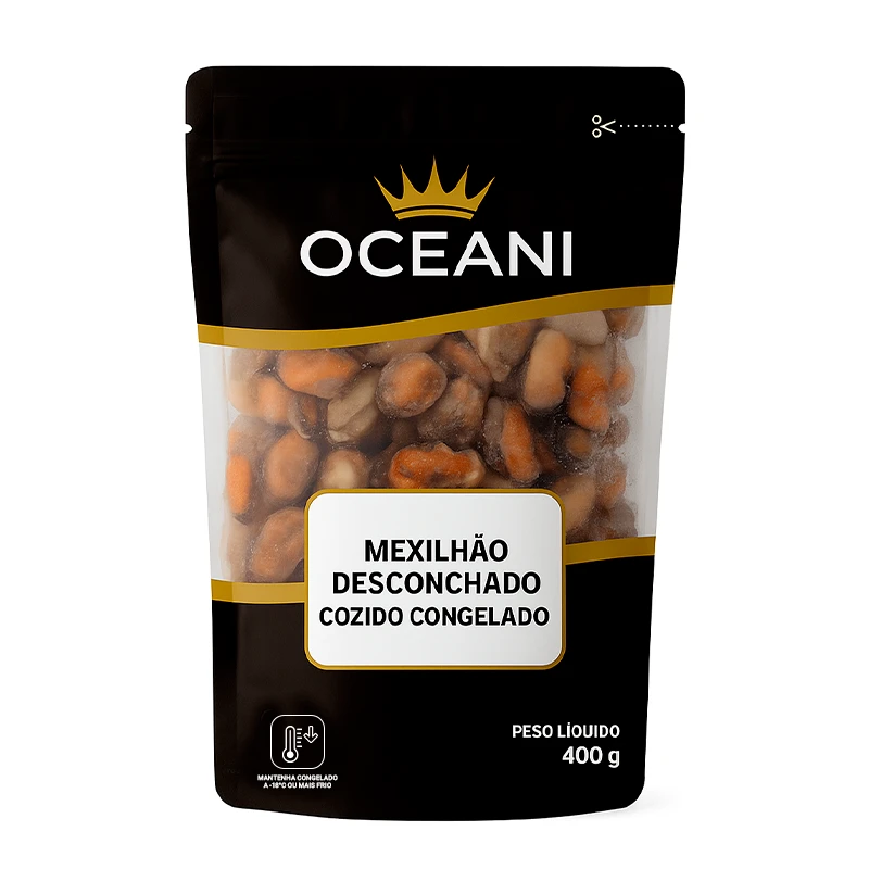 Mexilhão Desconchado Oceani 400g